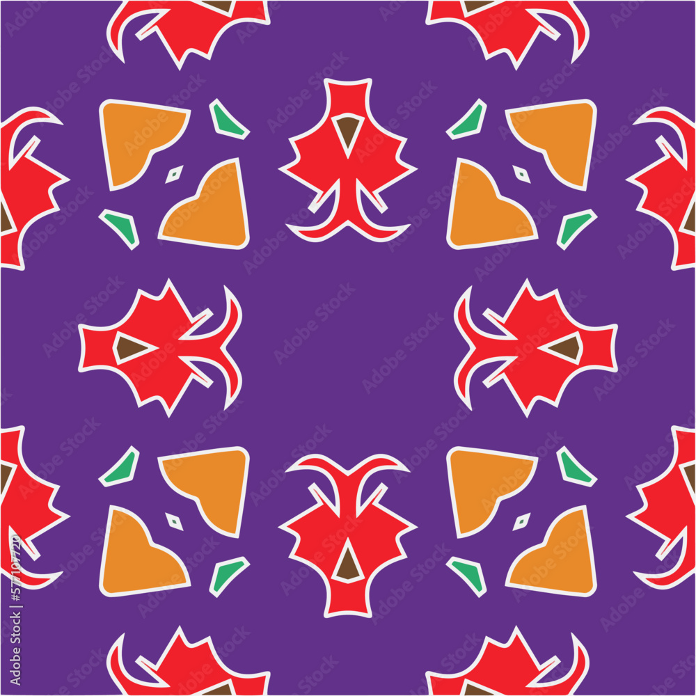 Seamless vector background with repeat pattern.Abstract ethnic rug ornamental seamless pattern.Perfect for fashion, textile design, cute themed fabric, on wall paper, wrapping paper and home decor.
