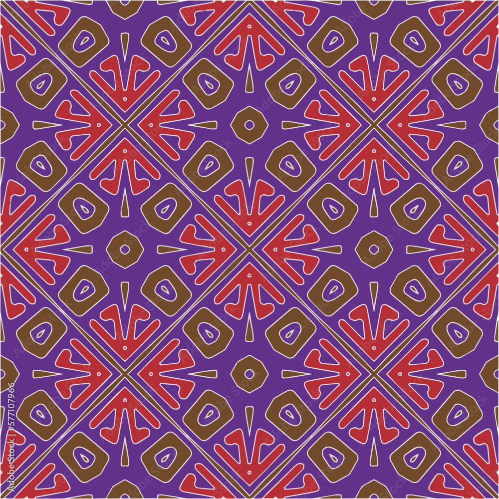 Seamless vector background with repeat pattern.Abstract ethnic rug ornamental seamless pattern.Perfect for fashion, textile design, cute themed fabric, on wall paper, wrapping paper and home decor.