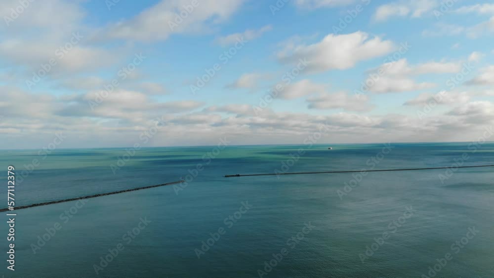clouds over Lake Michigan clouds over Lake Michigan
