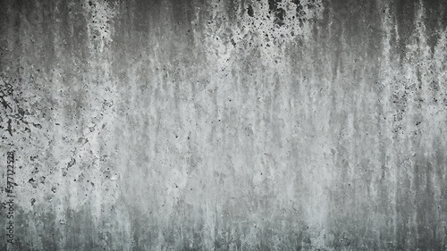 Muro de Hormigón con Superficie Rugosa en Color Blanco, IA Generativa © Tyrael