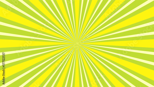 abstract yellow sunburst pattern background for modern graphic design element. shining ray cartoon with colorful for website banner wallpaper and poster card decoration