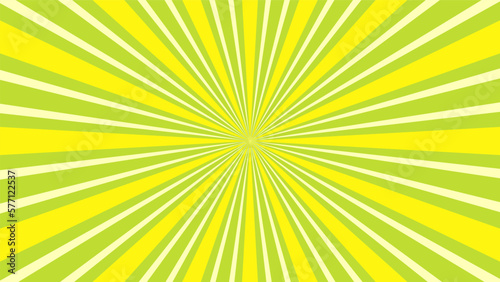 abstract yellow sunburst pattern background for modern graphic design element. shining ray cartoon with colorful for website banner wallpaper and poster card decoration