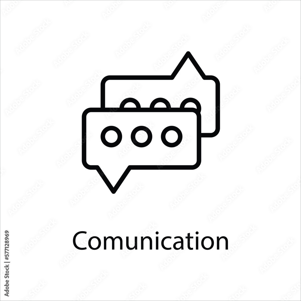 communication icon vector stock communication icon vector stock