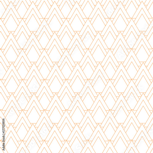 Wallpaper Mural geometric vector pattern in gold color Torontodigital.ca