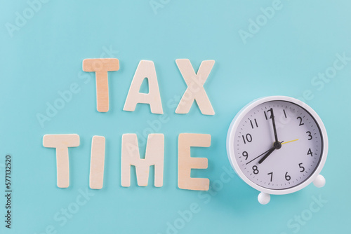 Tax fill concept, 