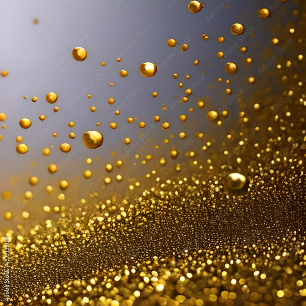 Chuva dourada (Golden rain)- generative IA Chuva dourada (Golden rain)- generative IA