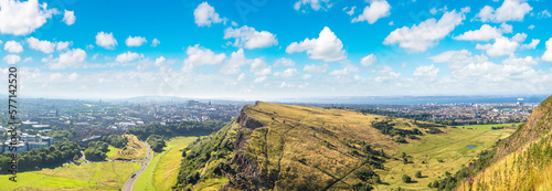Edinburgh from Arthur's Seat photo