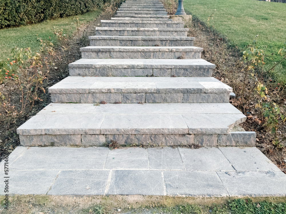 Landstairs in Nature, Natural Condition Landstairs in Nature, Natural Condition