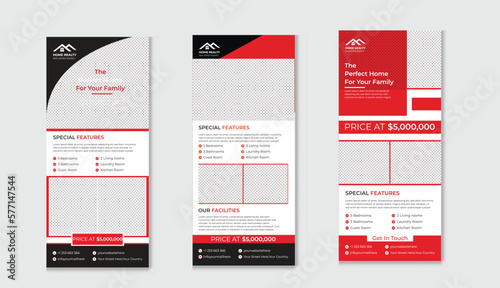 Real Estate Rack Card Design