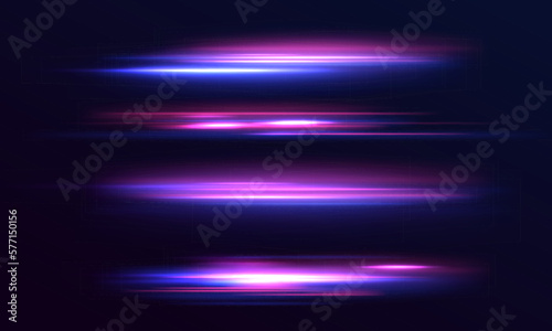 Fotografia, Obraz Beautiful glow light flare and spark