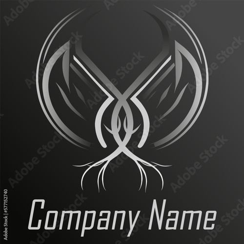 Creative minimalist logo with restrained design, Scandinavian style, runes,black and white, logo for business, companies, stores, websites, mobile applications
