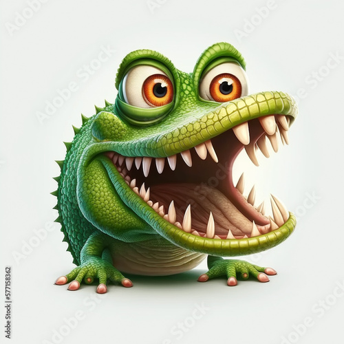 smiling crocodile © Photobank