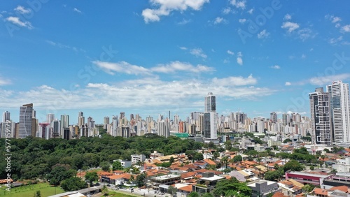 Wonderful panoramic view of Marista Neighborhood in the heart of Goiania in March  2023. Goiania  Goias  Brazil 