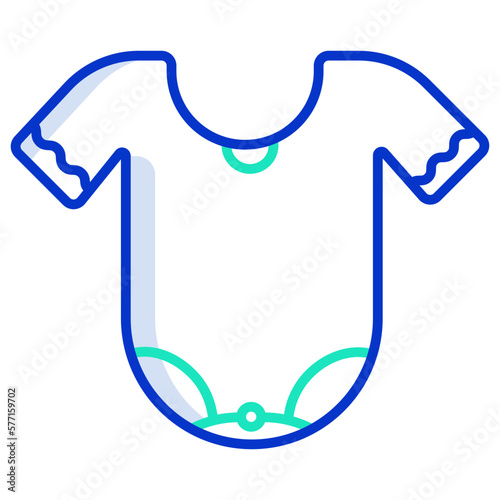 kids singlet dress icon