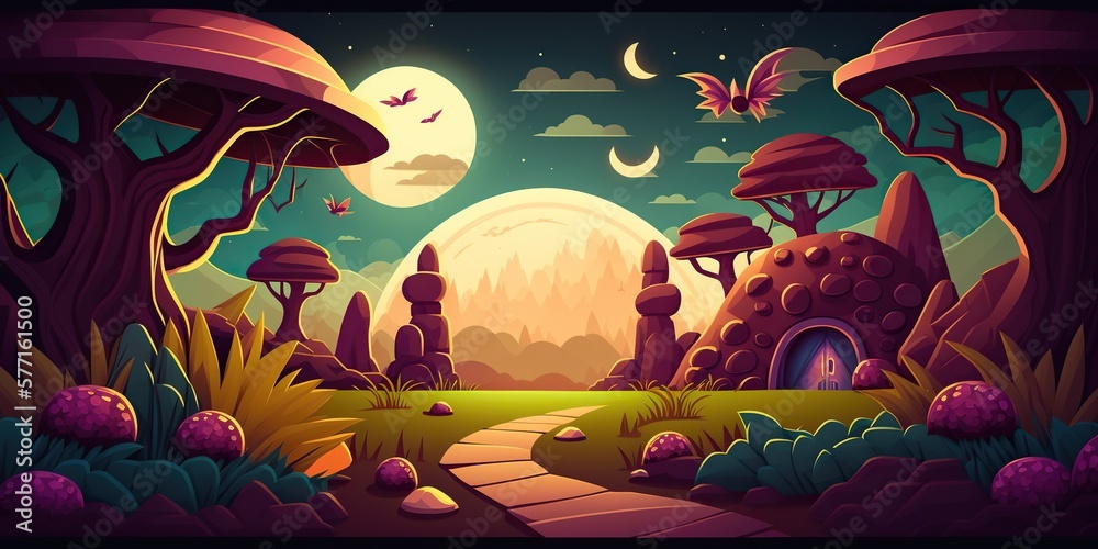 Game_Background_Vector_design