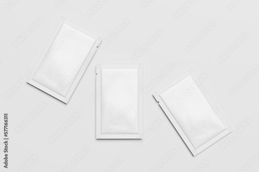 Pouch Sachet Mockup Stock Illustration Adobe Stock