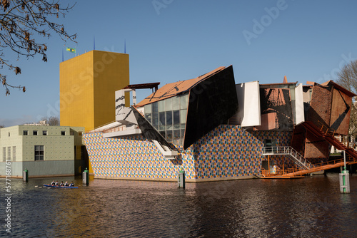 Obraz na plátně residences in the Sint Anthony Gasthuis in Groningen Netherlands