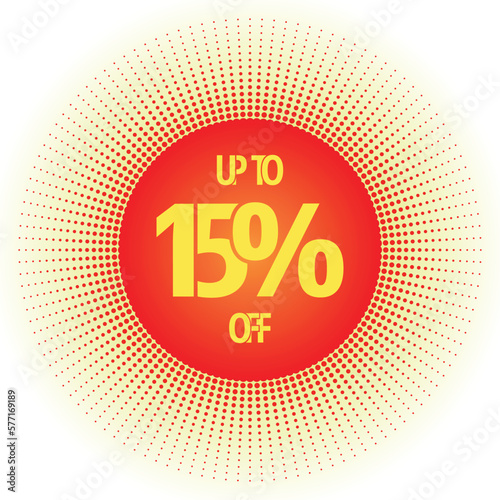 Up to 15% off modern design template.