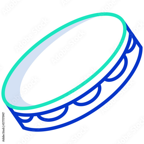 Tambourine icon