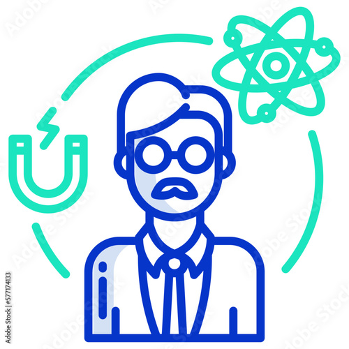 Physicist icon