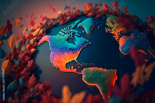 World Map 3D 
