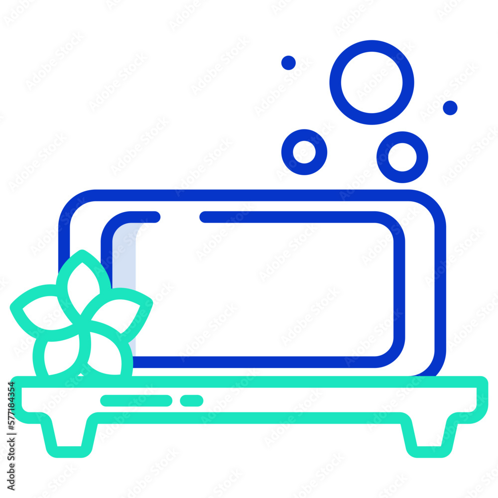 Obraz premium Sauna Soap icon