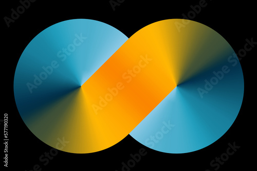 gradient shape geometric wallpaper liquid technology colors abstract