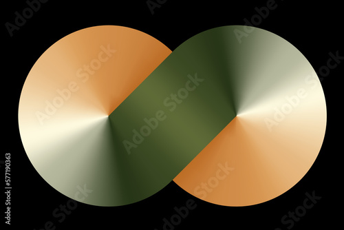 gradient shape geometric wallpaper liquid technology colors abstract