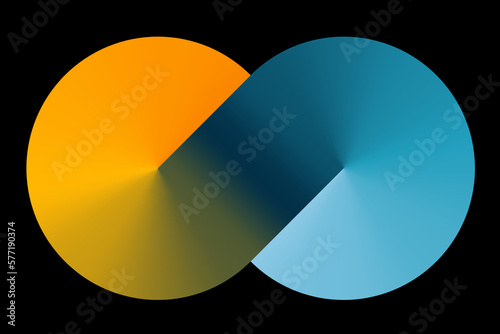 gradient shape geometric wallpaper liquid technology colors abstract