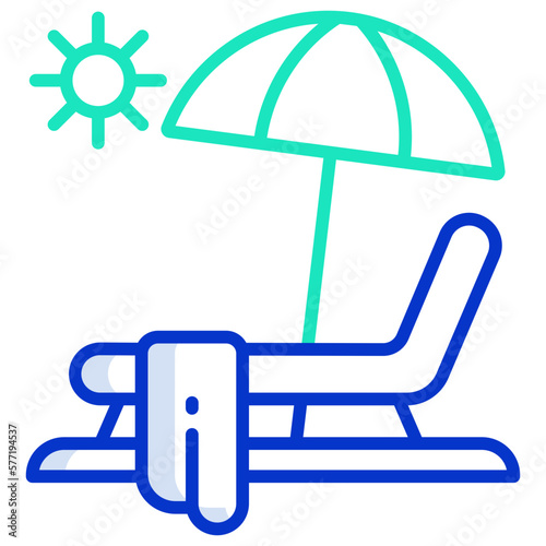 Sunbed  icon
