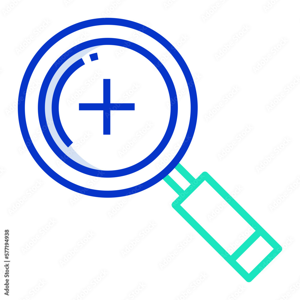 Fototapeta premium zoom in icon