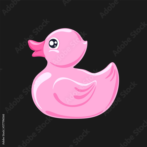 pink rubber duck 