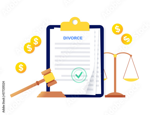 Legal divorce procedure