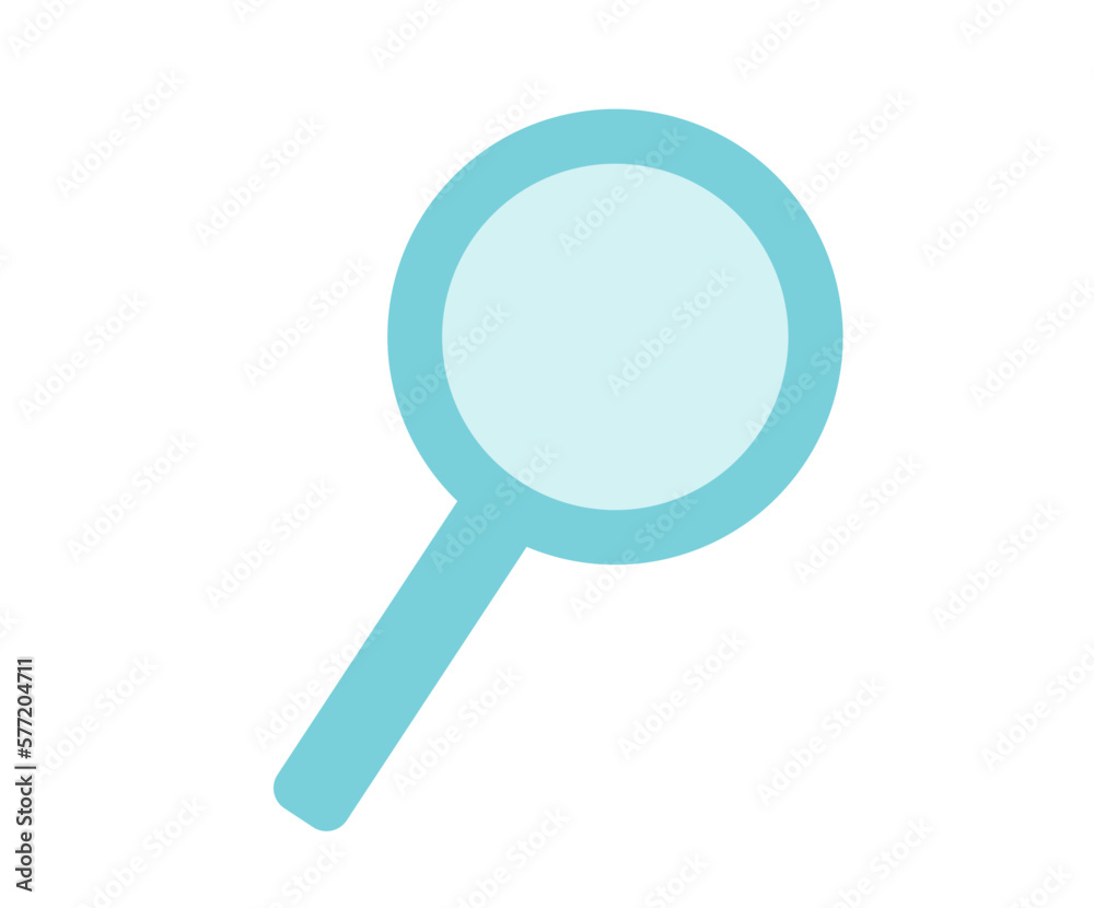 Magnify glass flat vector SVG icon Magnify glass flat vector SVG icon