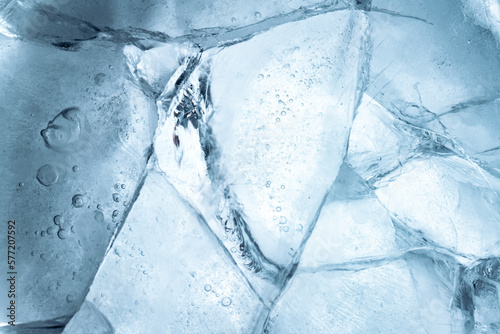 Abstract ice background Fototapet