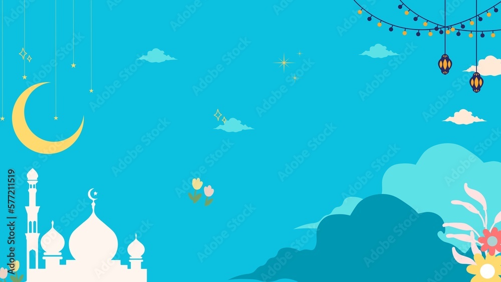 Obraz premium Islam Muslim Ramadan Ied Design 