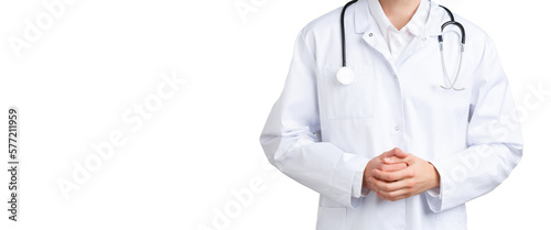 Hospital, healthcare workers, covid-19 treatment concept. Young doctor in scrubs making daily errands clinic, listening to patient symptoms, look camera, professional physician curing diseases