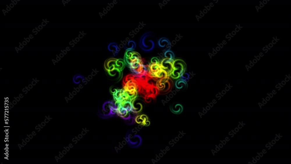 Psychedelic colorful swirls with and without alpha Psychedelic colorful swirls with and without alpha