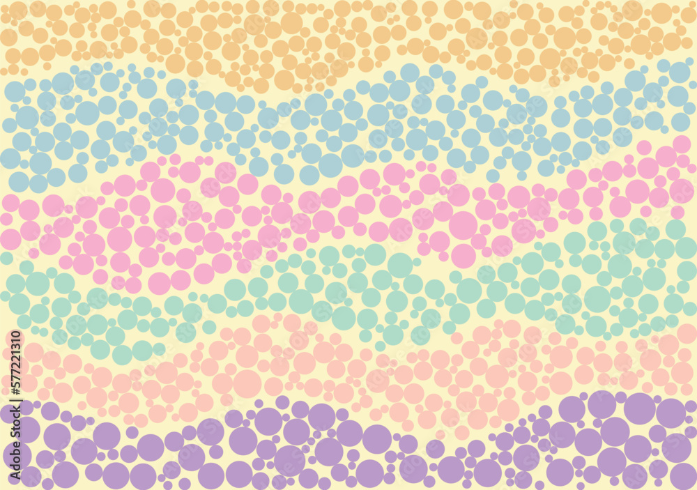 colorful dot seamless pattern background template