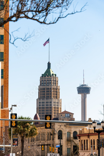 Принти на полотні Downtown San Antonio