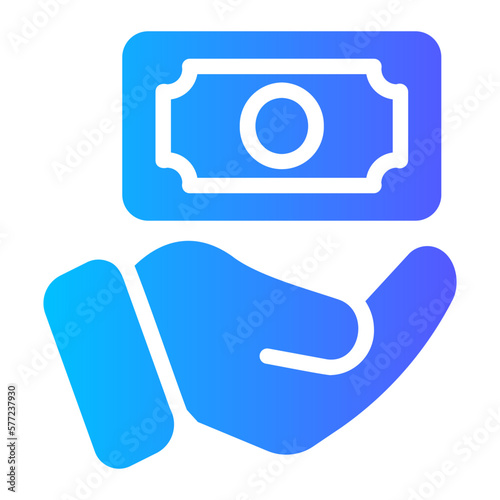 earnings gradient icon