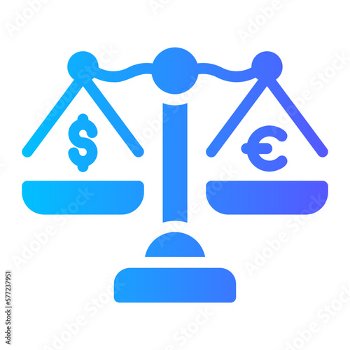 scale gradient icon