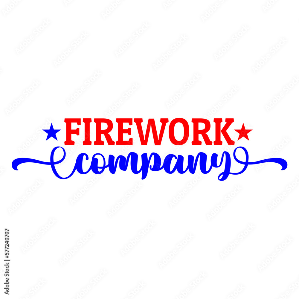 Firework company svg
