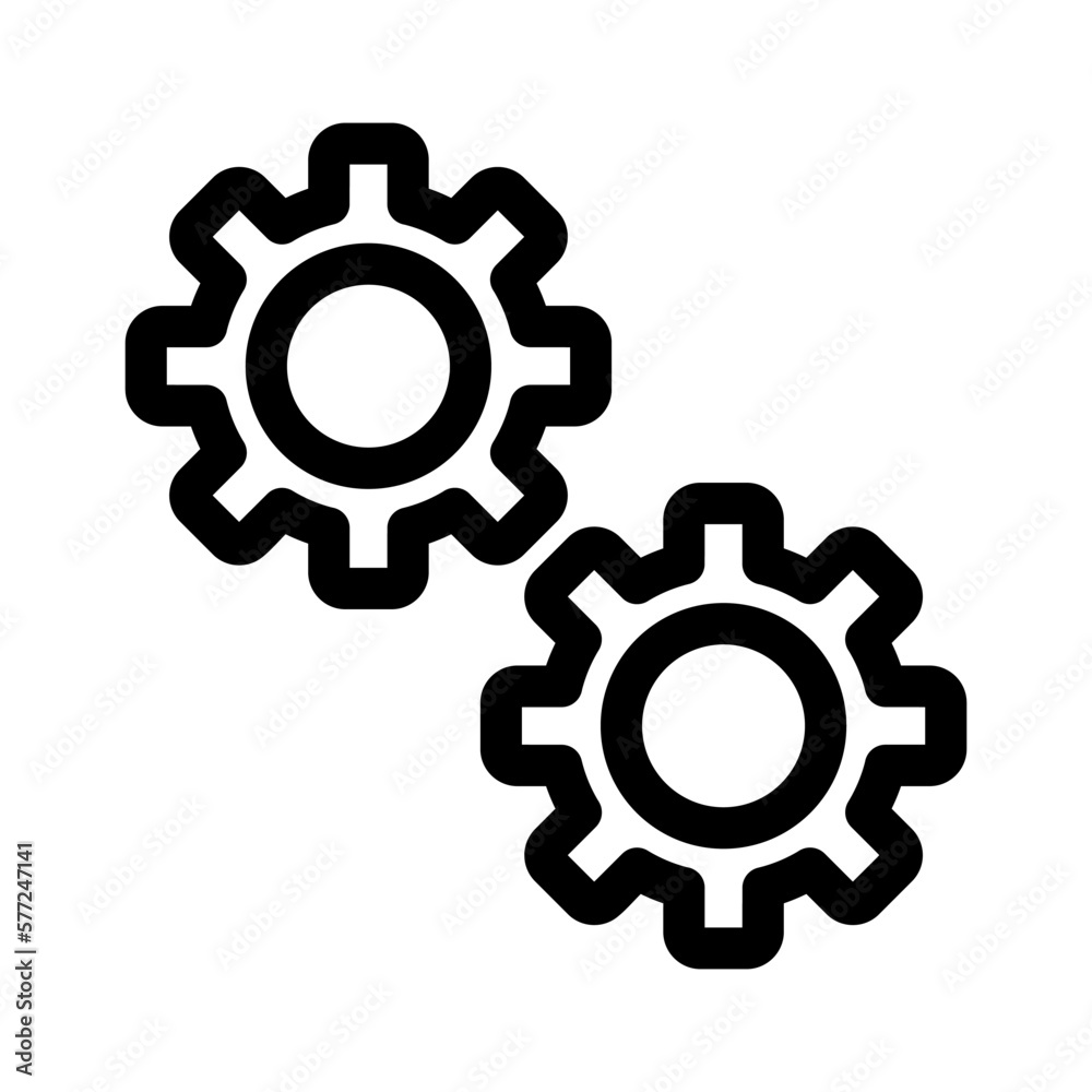 cogs icon or logo isolated sign symbol vector illustration - high quality black style vector icons
cogs icon or logo isolated sign symbol vector illustration - high quality black style vector icons