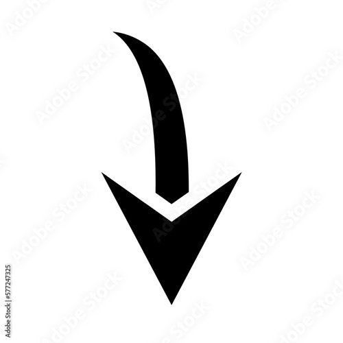 Free Download down arrow icon - GFXLoad