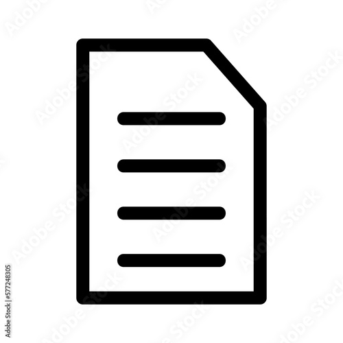 Wallpaper Mural documents icon or logo isolated sign symbol vector illustration - high quality black style vector icons
 Torontodigital.ca