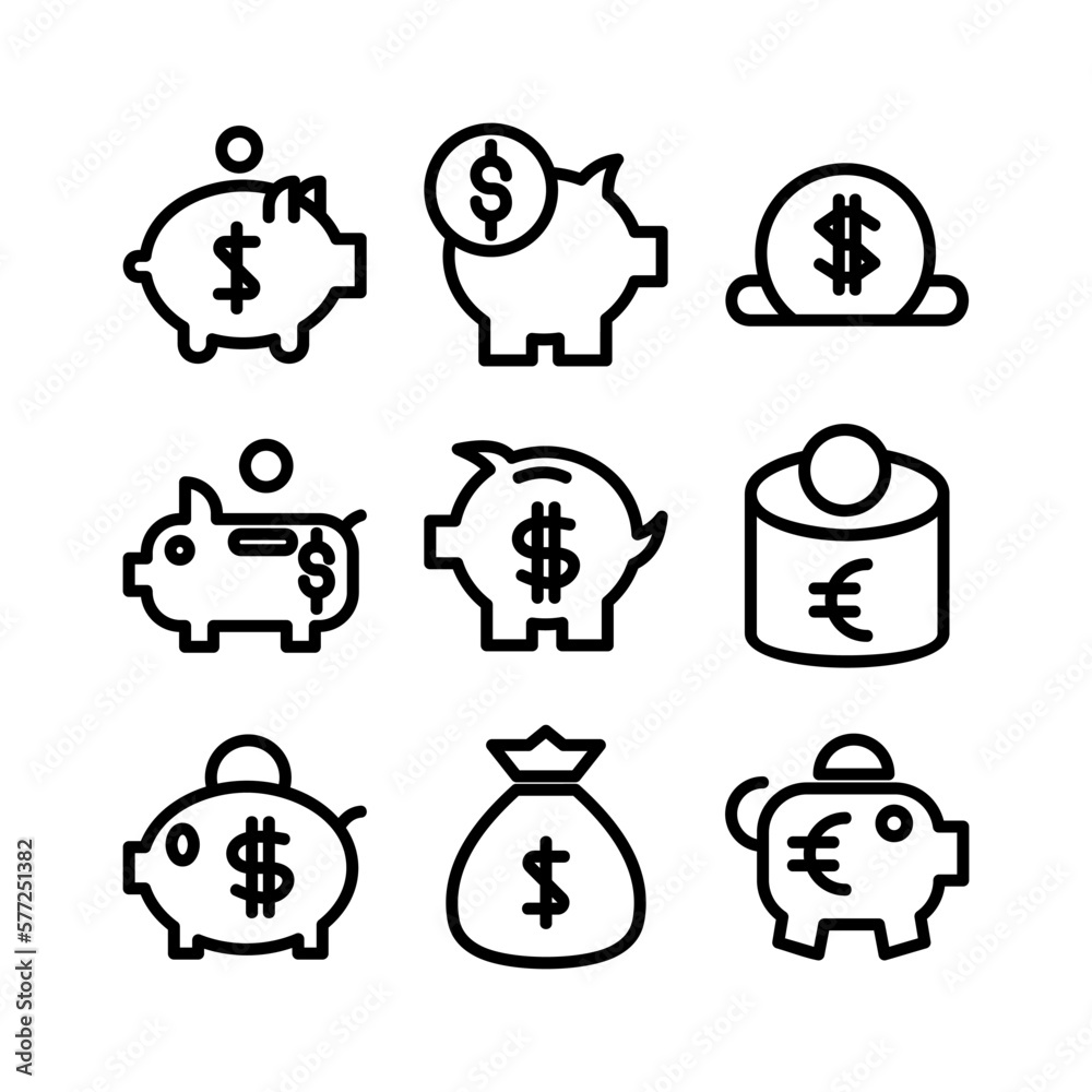 savings icon or logo isolated sign symbol vector illustration - high quality black style vector icons
savings icon or logo isolated sign symbol vector illustration - high quality black style vector icons