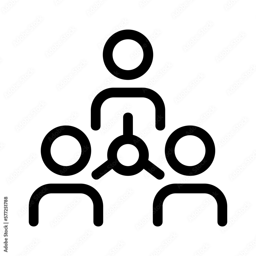 teamwork icon or logo isolated sign symbol vector illustration - high quality black style vector icons
