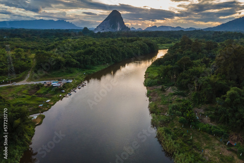 Tableau sur toile Landscape of Sarawak