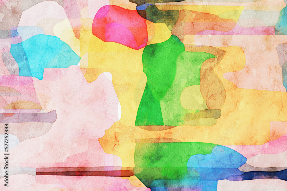 Fototapeta premium Beautiful colorful abstract geometric texture